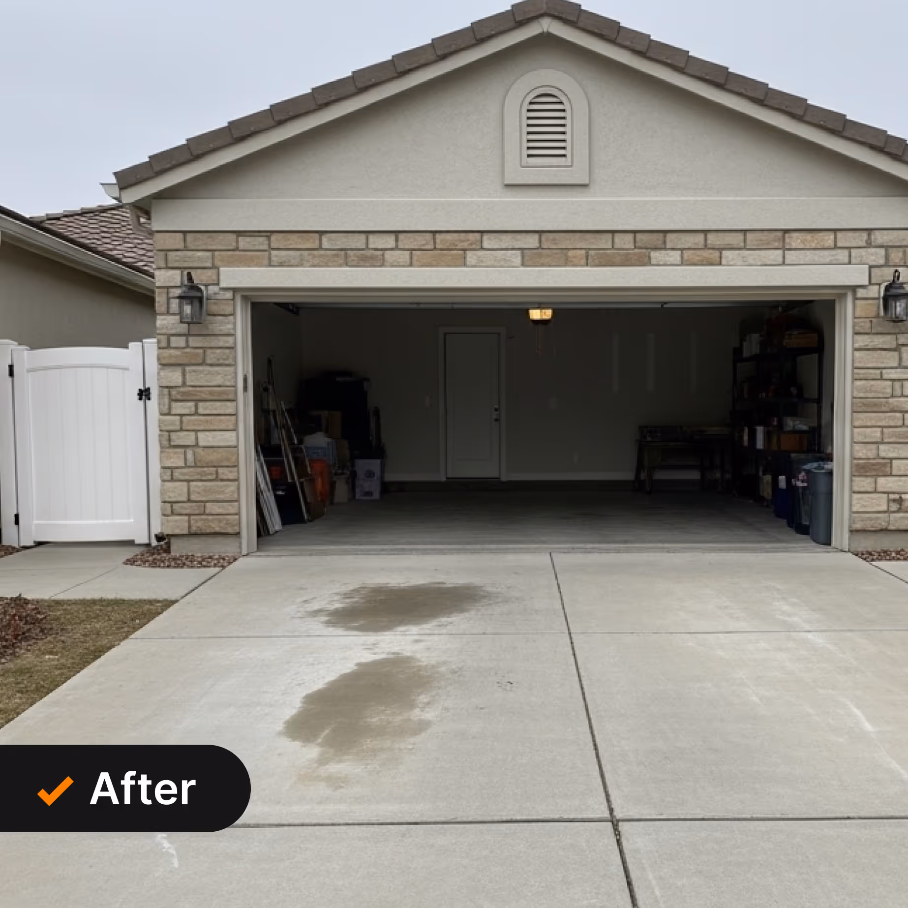 Brea house cleanout after the junk removal services came to clear out the house before it could be shown to sell by real estate agent.