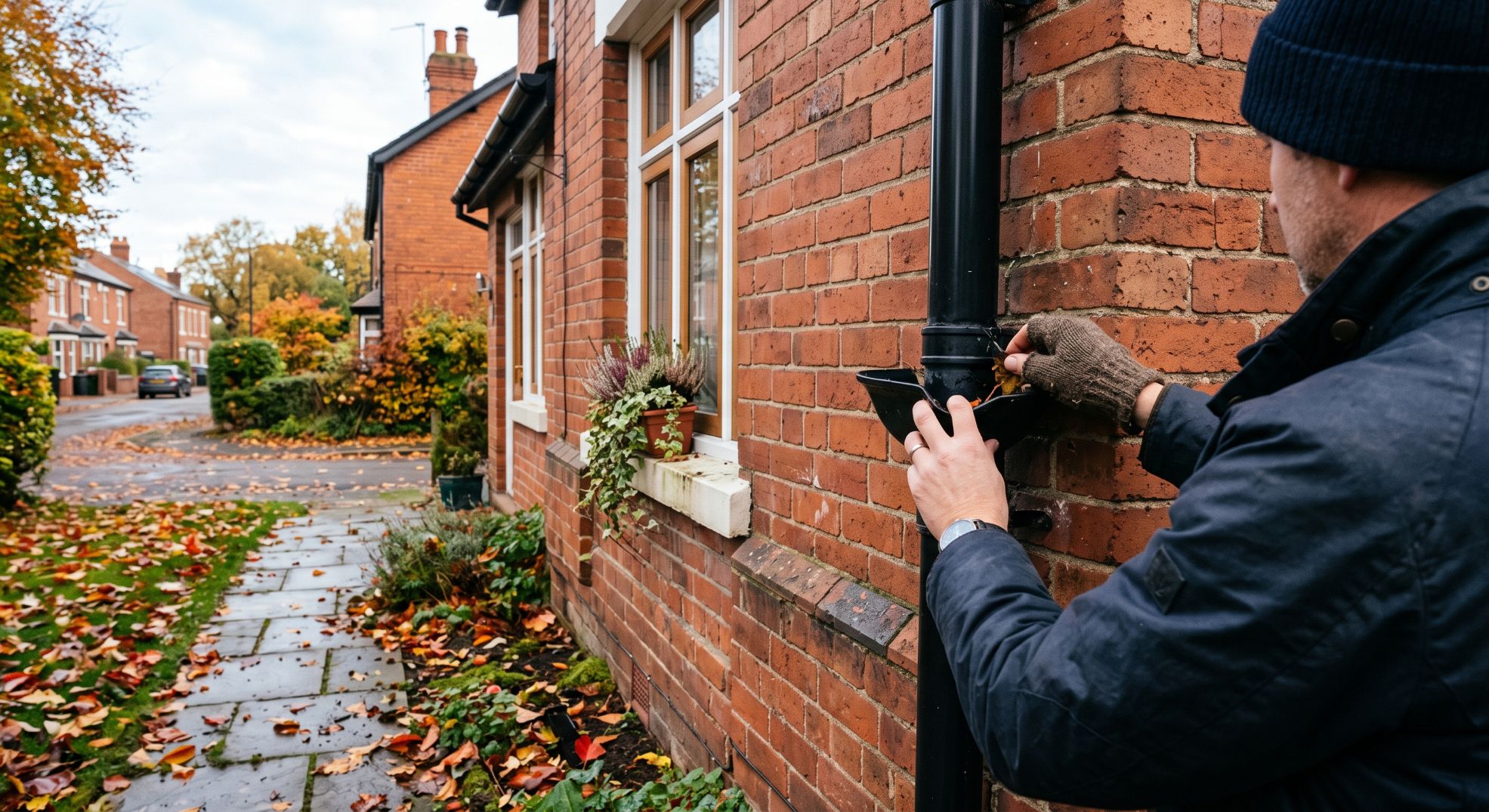 15 essential autumn maintenance checks for UK homeowners, with real costs, time estimates and expert tips from Alfie, before winter arrives.