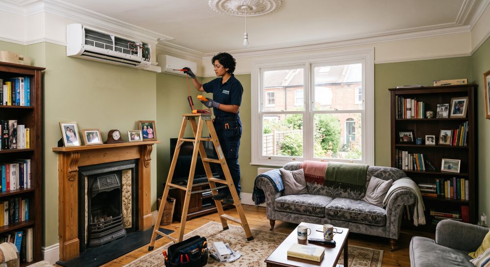 Thinking about the cost of air conditioning for your home? You’re not alone. UK summers are getting hotter and homes, especially flats and terraced houses, are prone to overheating.