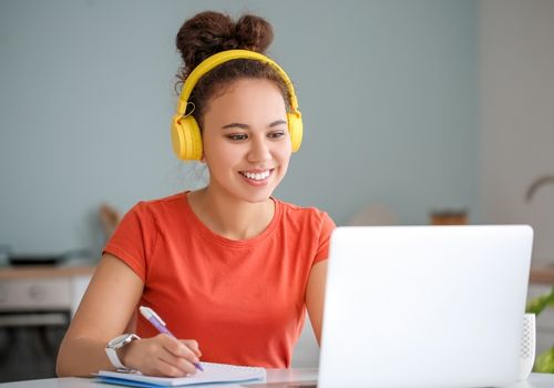 people taking a class