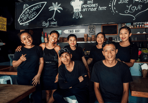 front of house staff