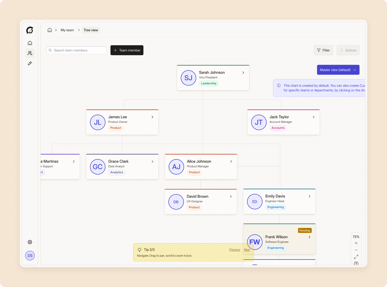 NexCorp hiring dashboard and job search app mockups