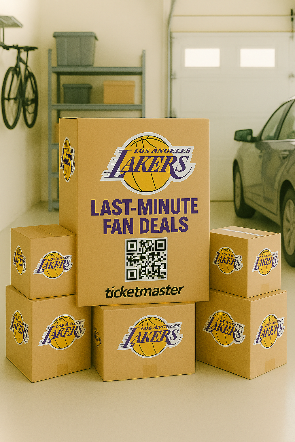 [background image] cozy office space with packing supplies