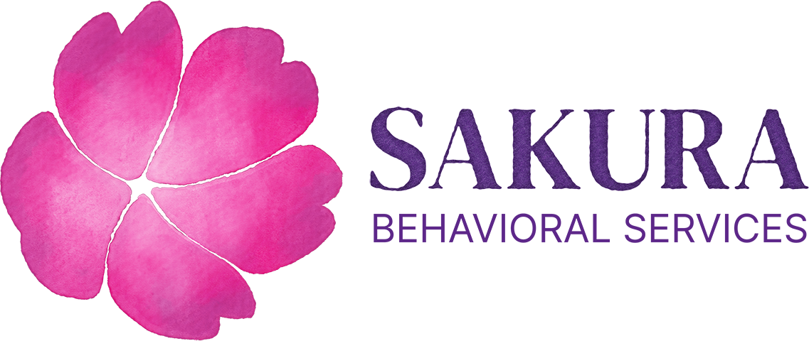 Sakura Behavioral Services Logo - Horizontal Version