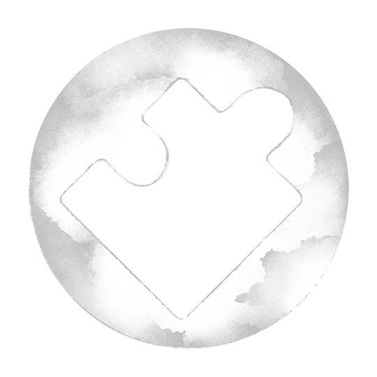 A symbol of a puzzle