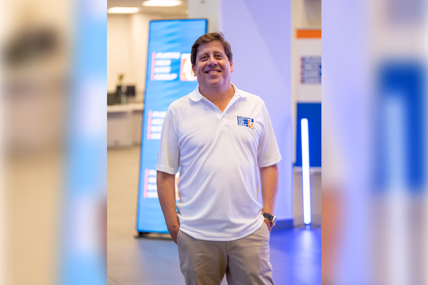 Portrait of José 'Pepo' Cestero symbolizing the 1998 transition of Puerto Rico Wire Group leadership to the third generation, continuing family tradition, innovation, and excellence in construction services.