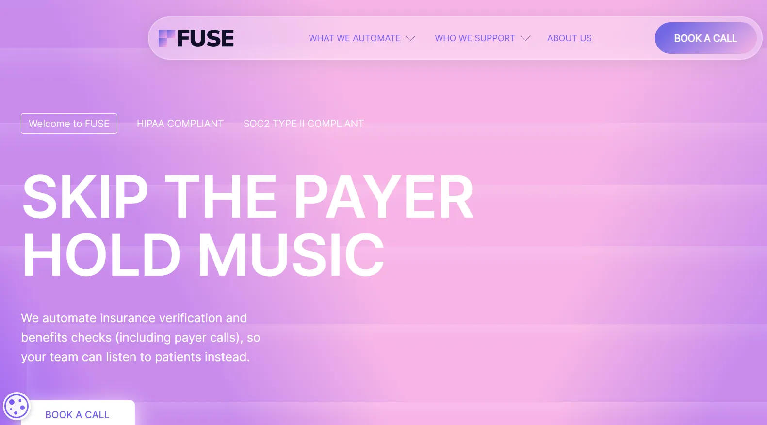 Fuse automates insurance verification to eliminate payer hold time