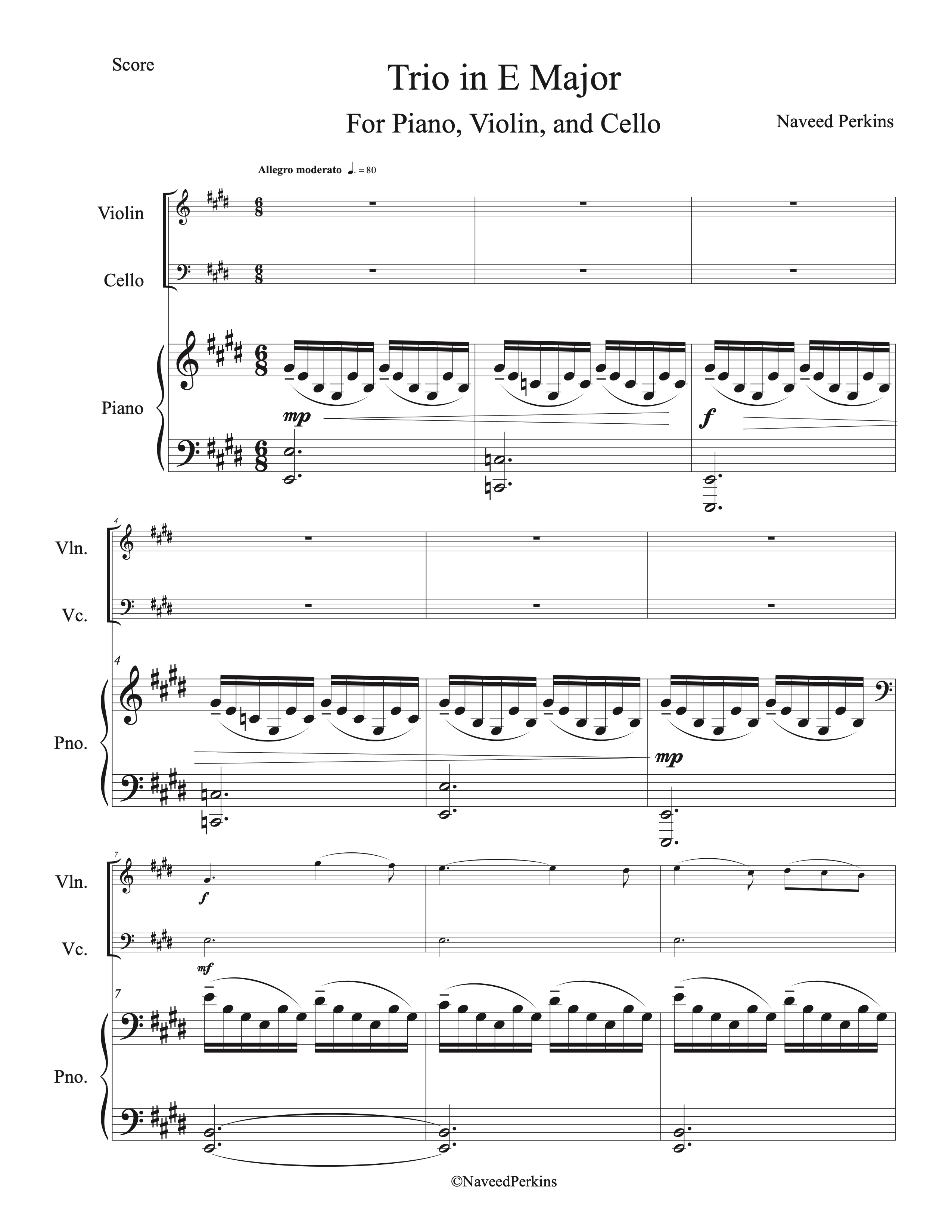 Trio in E Major
