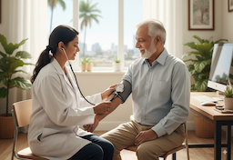 image of a doctor with a patient