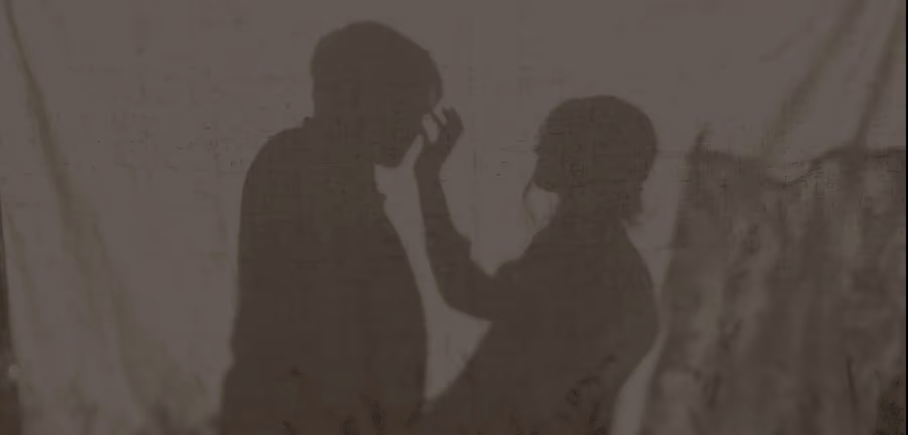 Silhouette of couple
