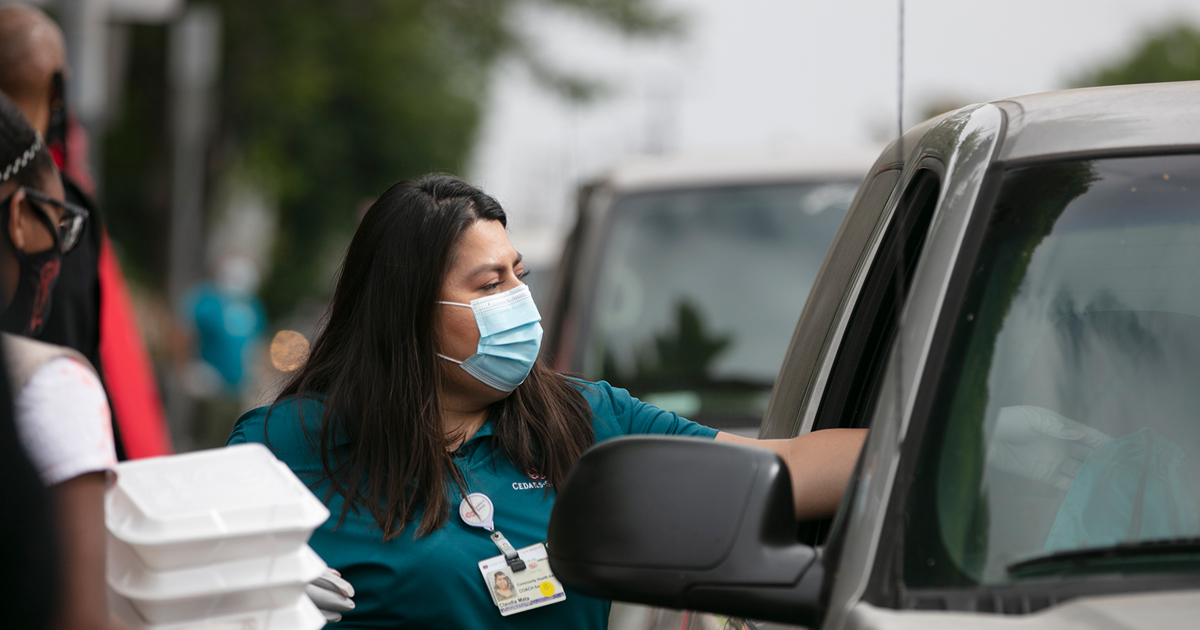 Cedars-Sinai Partners Provide COVID-19 Relief for Vulnerable Angelenos
