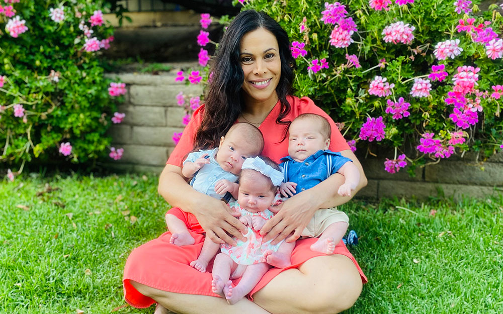 Three's a Charm: Woman Has Triplets After "Roller Coaster" Journey