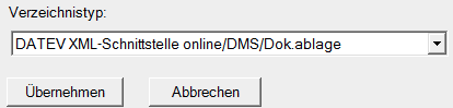 DATEV XML Belegtransfer