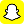 White Snapchat ghost logo on a yellow background.