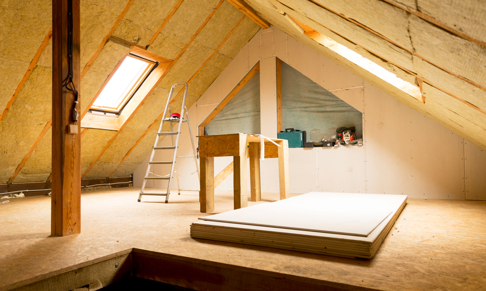 Bygge ut loft