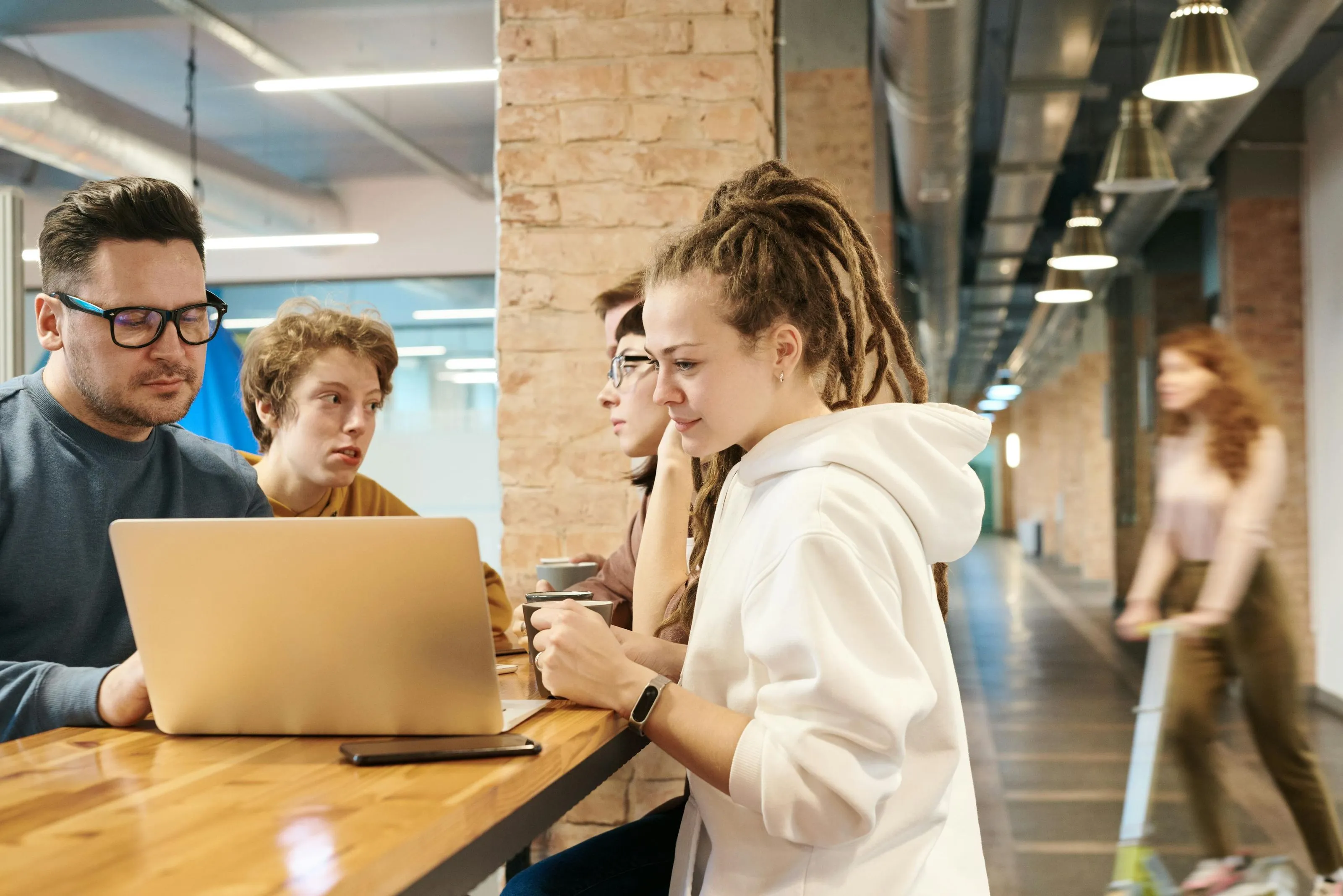 Employee on Workspace
