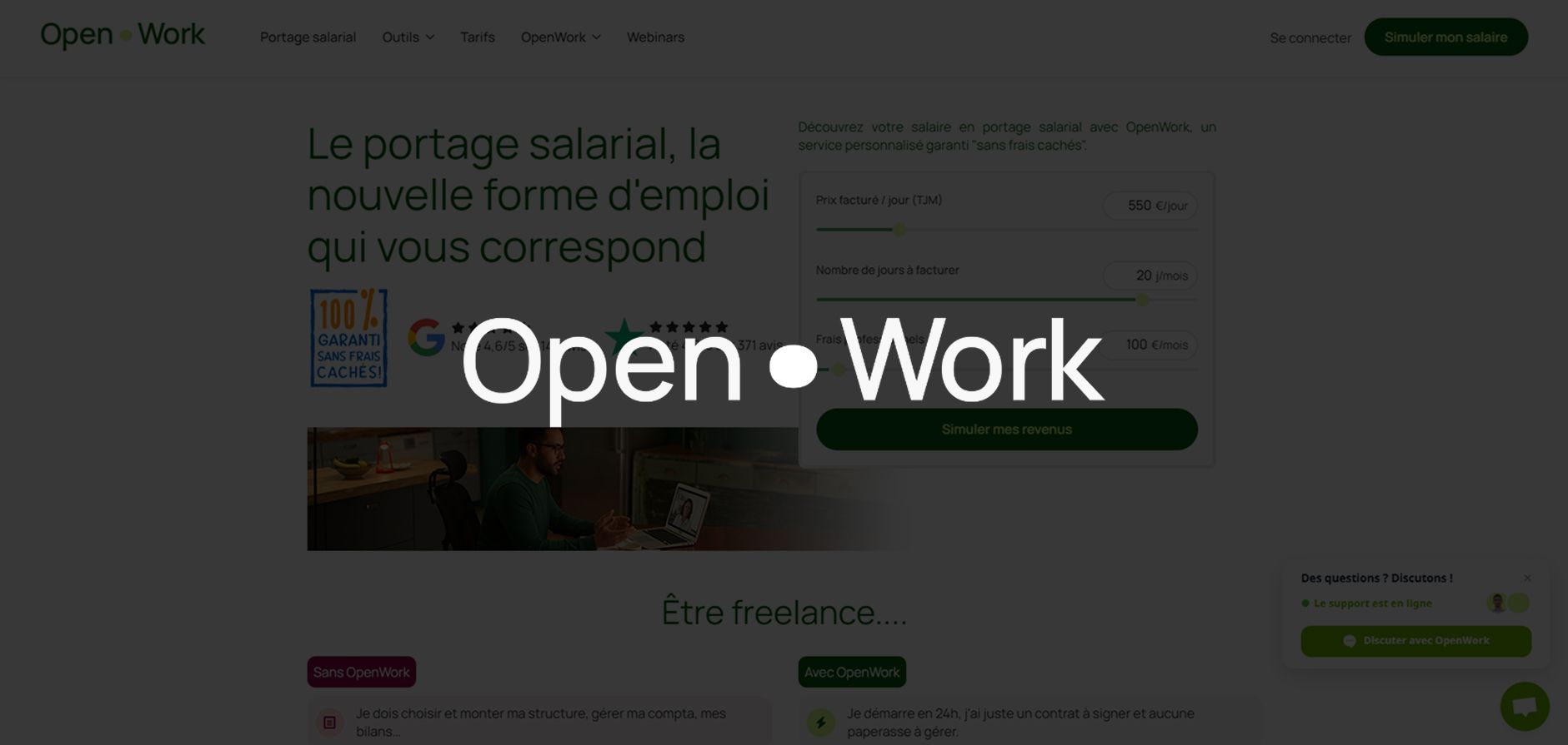 etude de cas open work