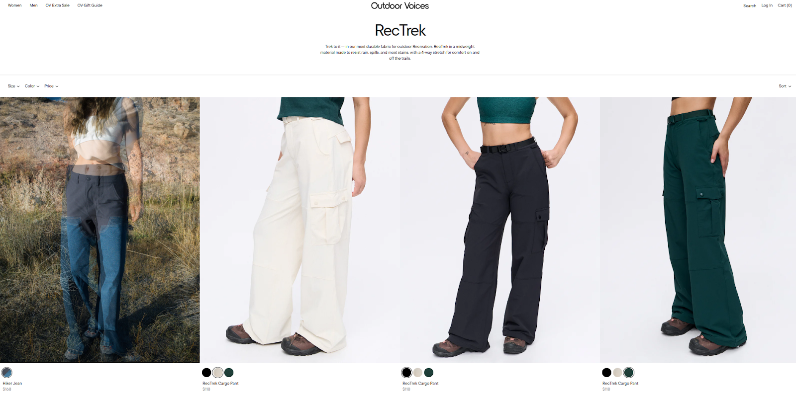 shopify product categories - example of descriptive product titles and descriptions