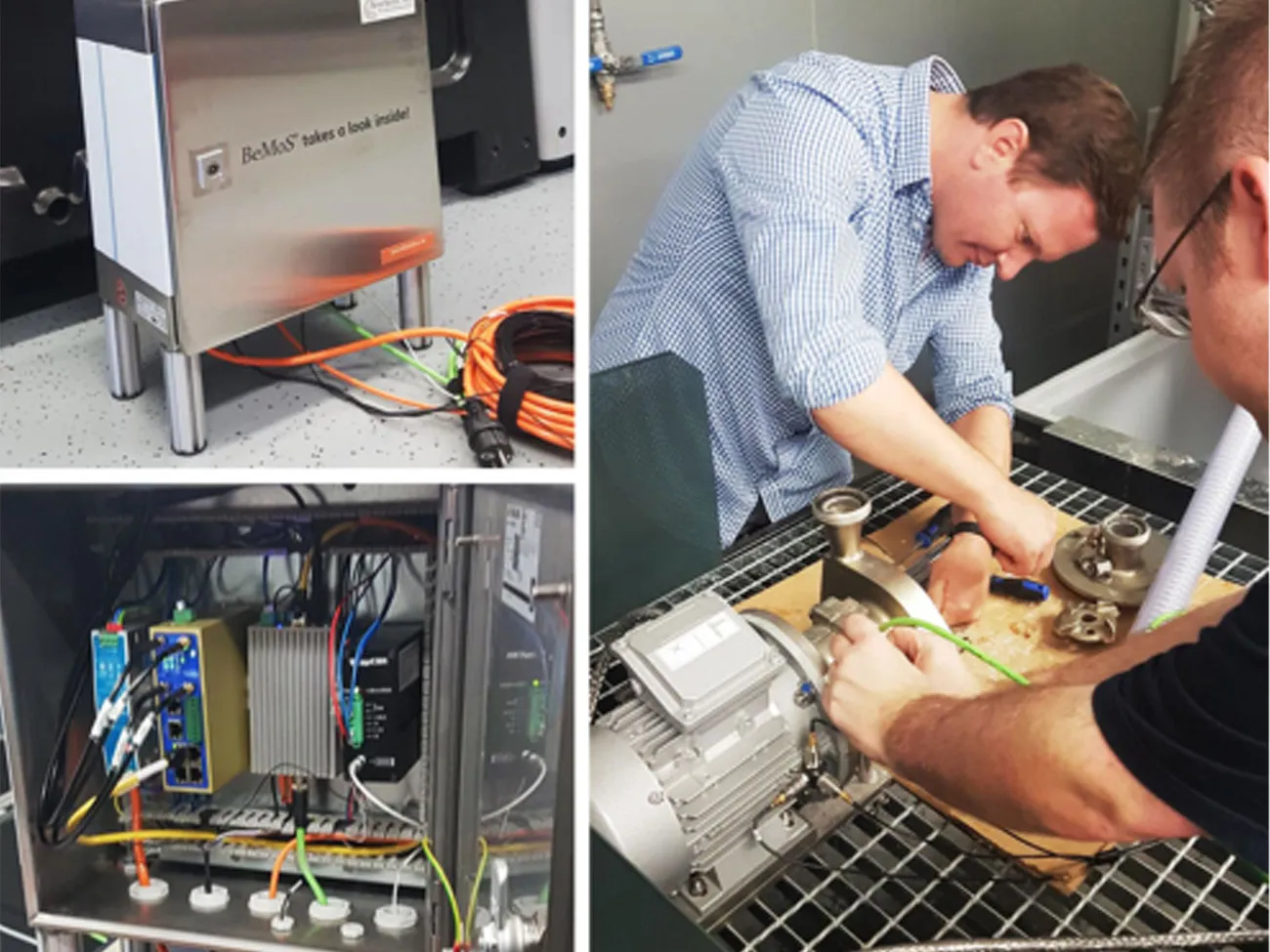 Zusammenbau Pump Monitor