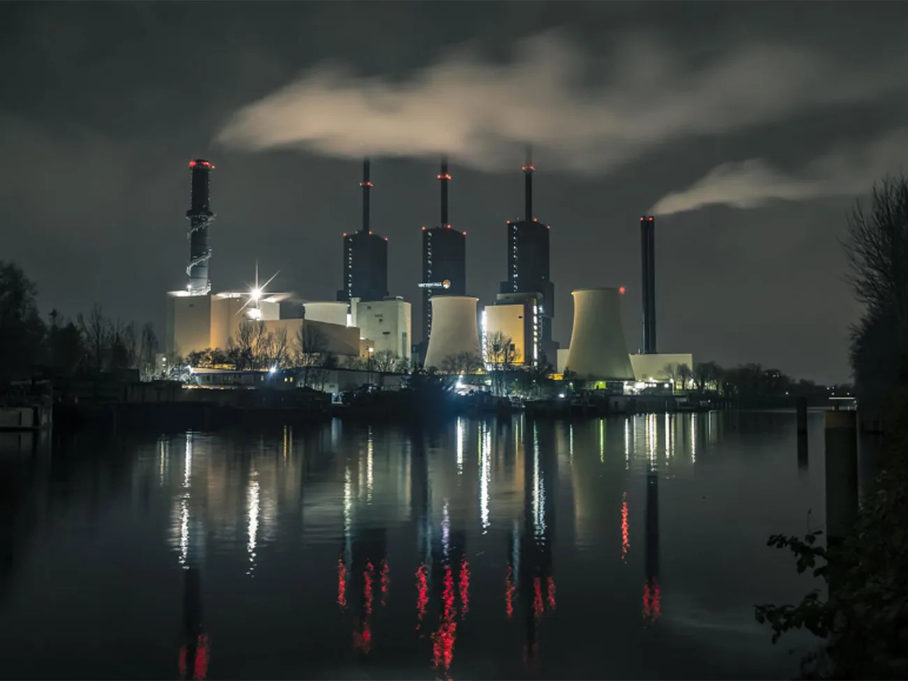 Bild eines Krafwerkes