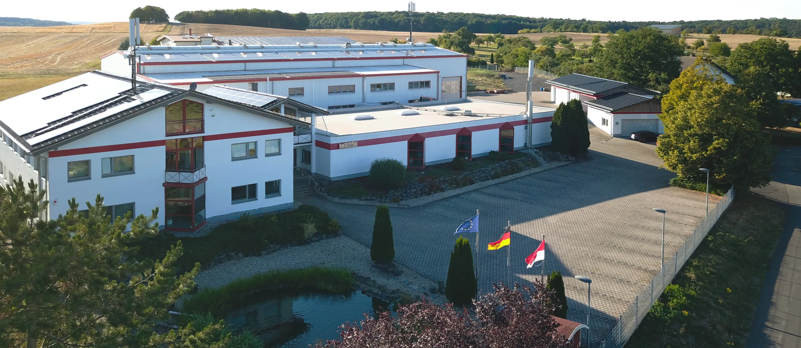 Gebäude METAX Hauptsitz in Hungen-Obbornhofen