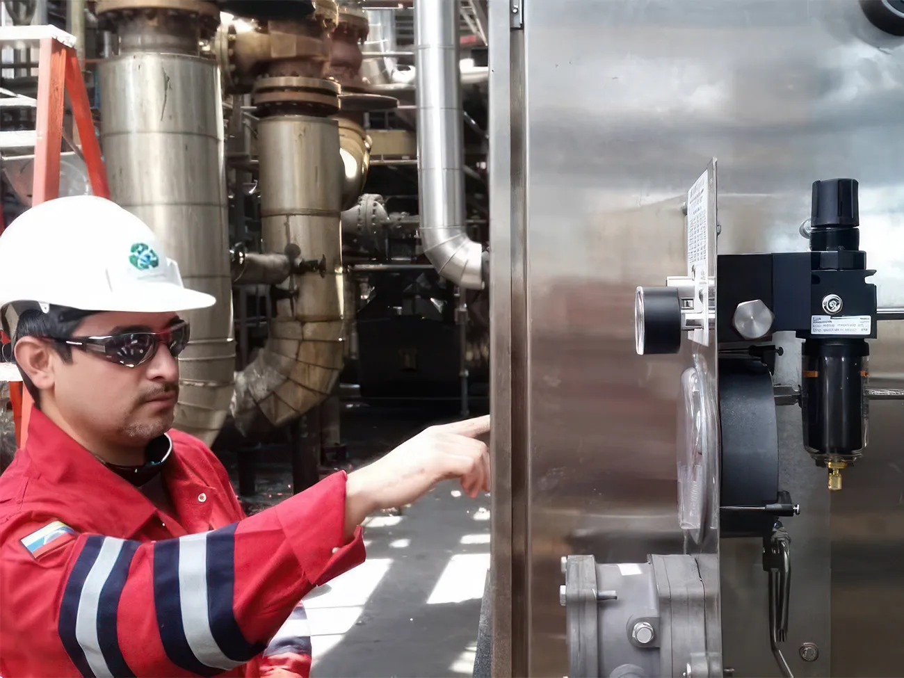 Bedienung eines METAX Pumpenüberwachungssystems