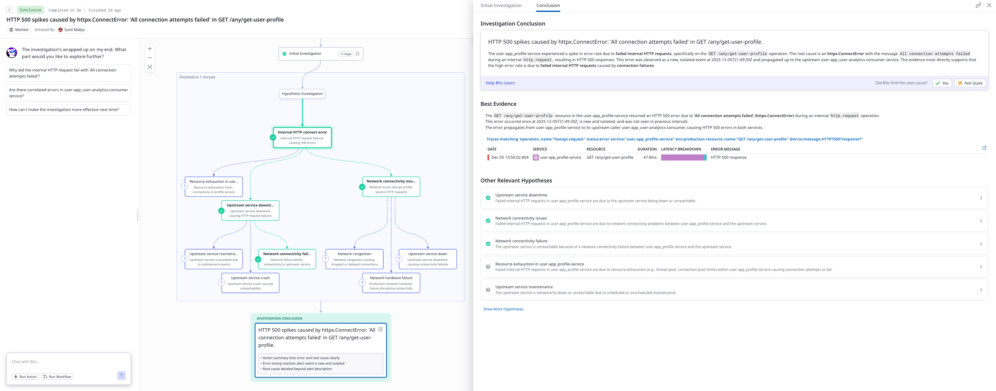 Bits AI - K8s CrashLoopBackoff