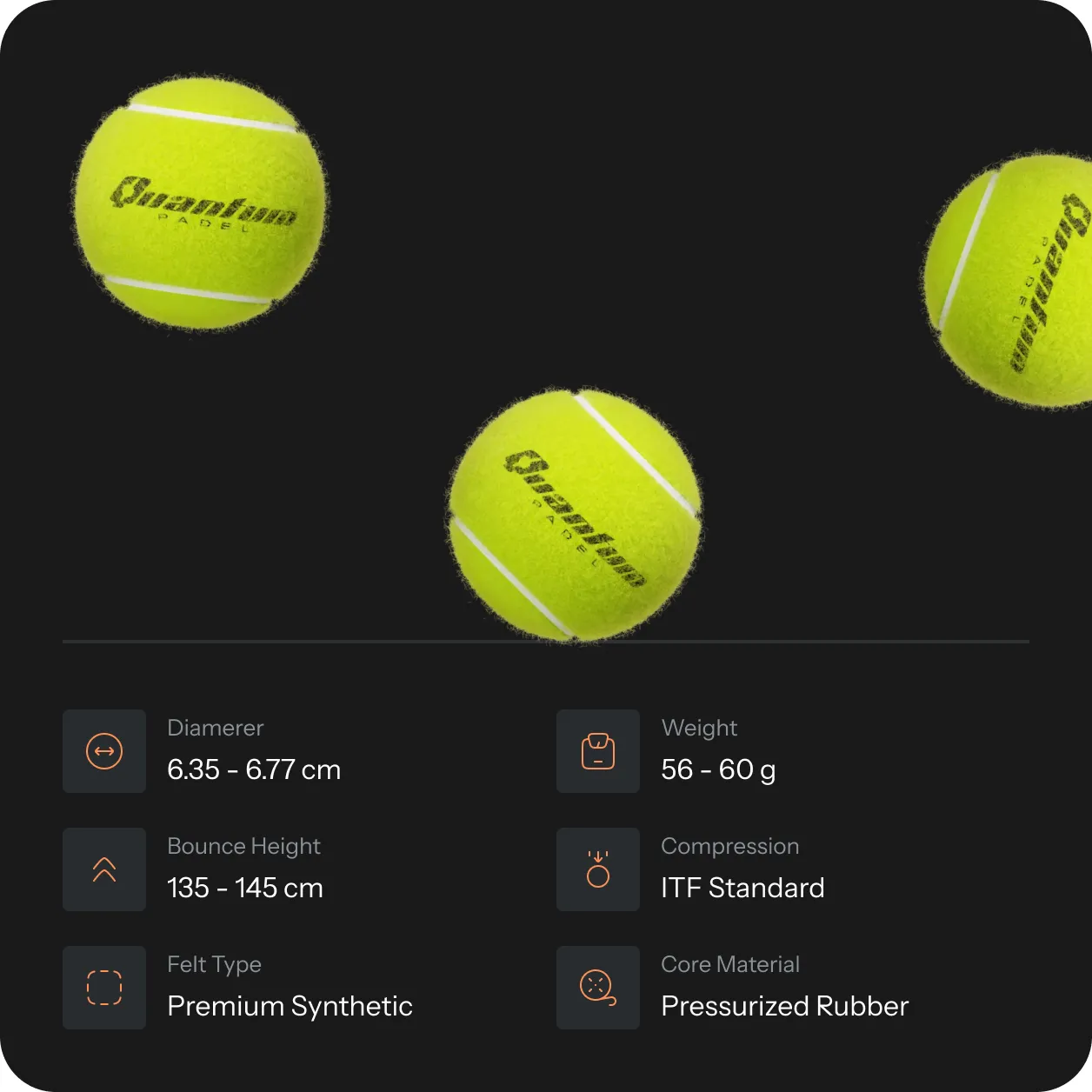 Quantum Padel Shopify store design, view 1