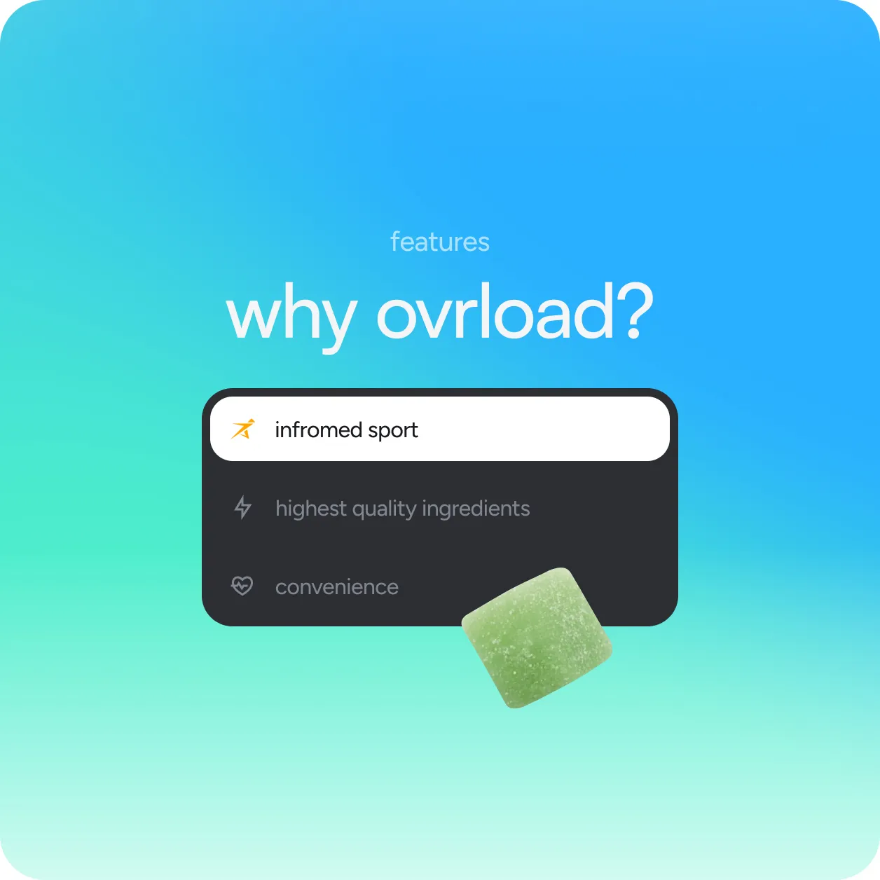 Ovrload Shopify store design, view 4