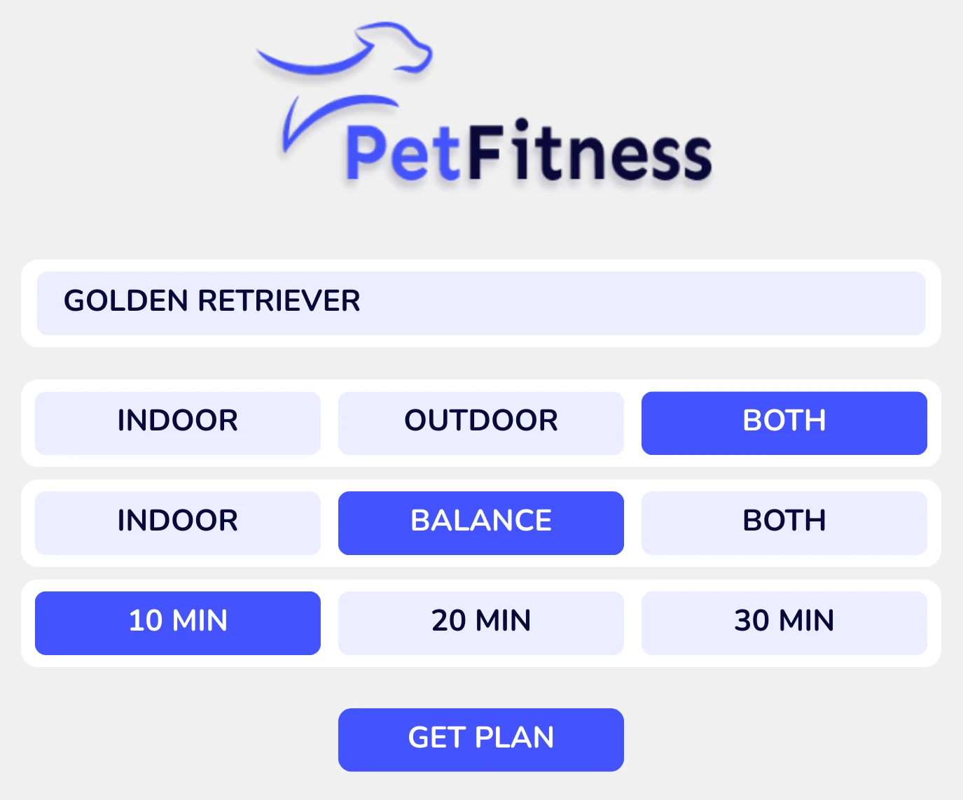 Pet fitness