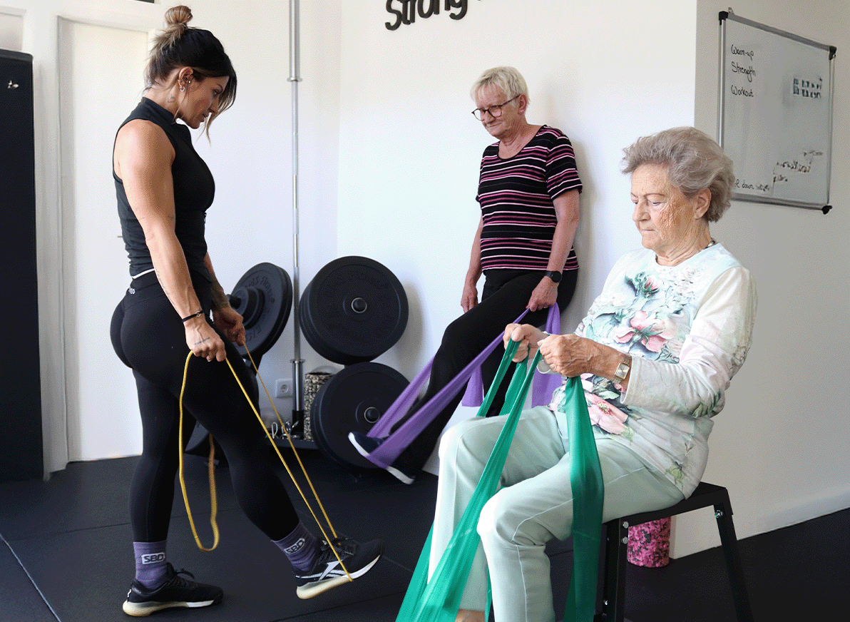 Senioren Training Neustift, Strong Motion Gym, Strong Motion, Gym Neustift, Vanessa Kleppig, Personal Training, Online Coaching