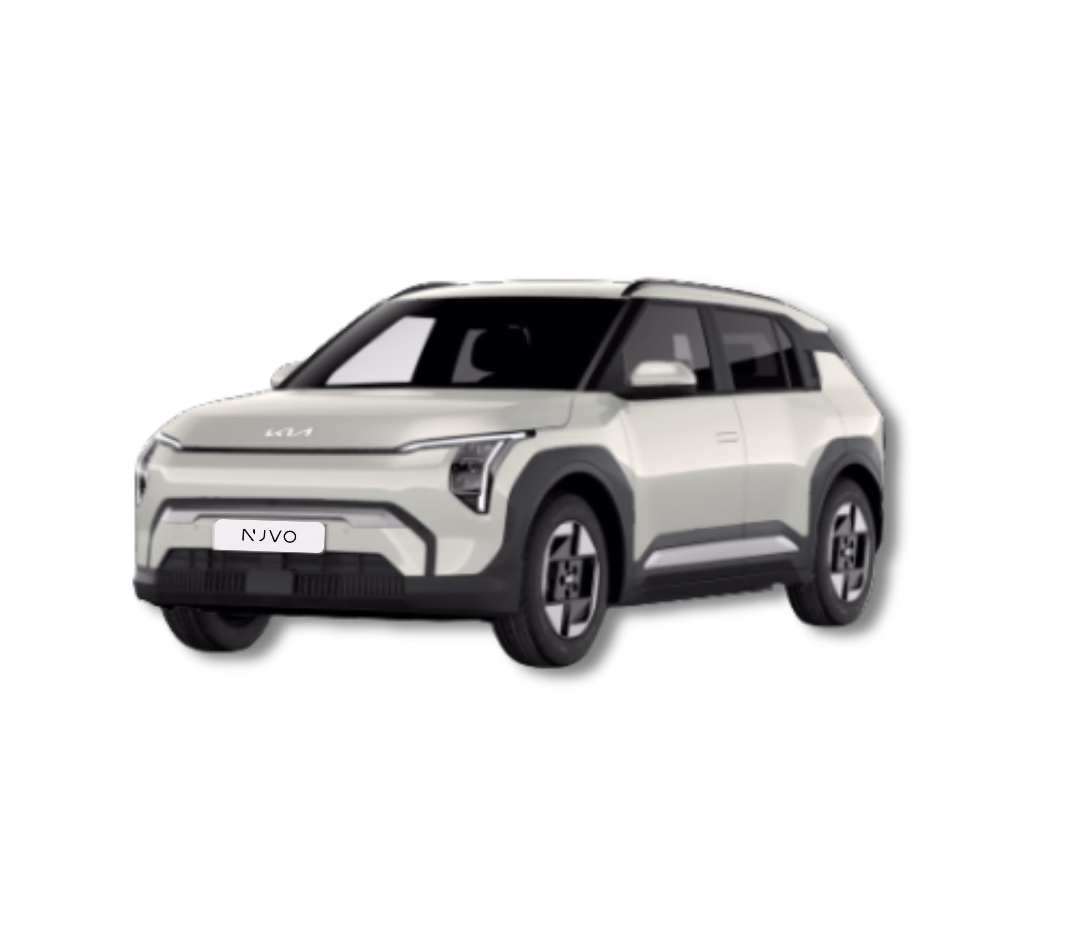 Kia EV3 in der Seitenansicht – im Auto-Abo für Unternehmen