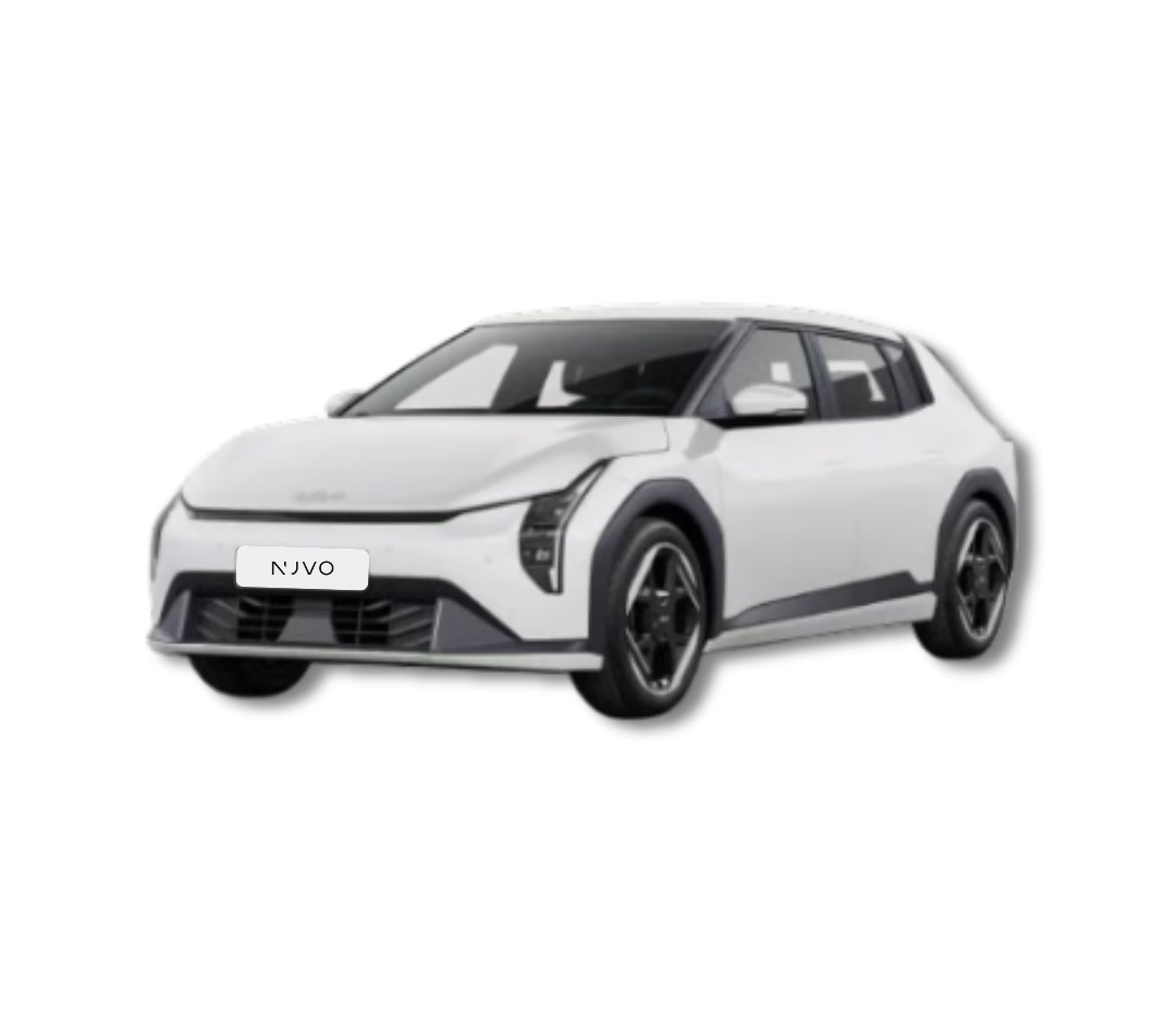 Kia EV4 in der Seitenansicht – im Auto-Abo für Unternehmen