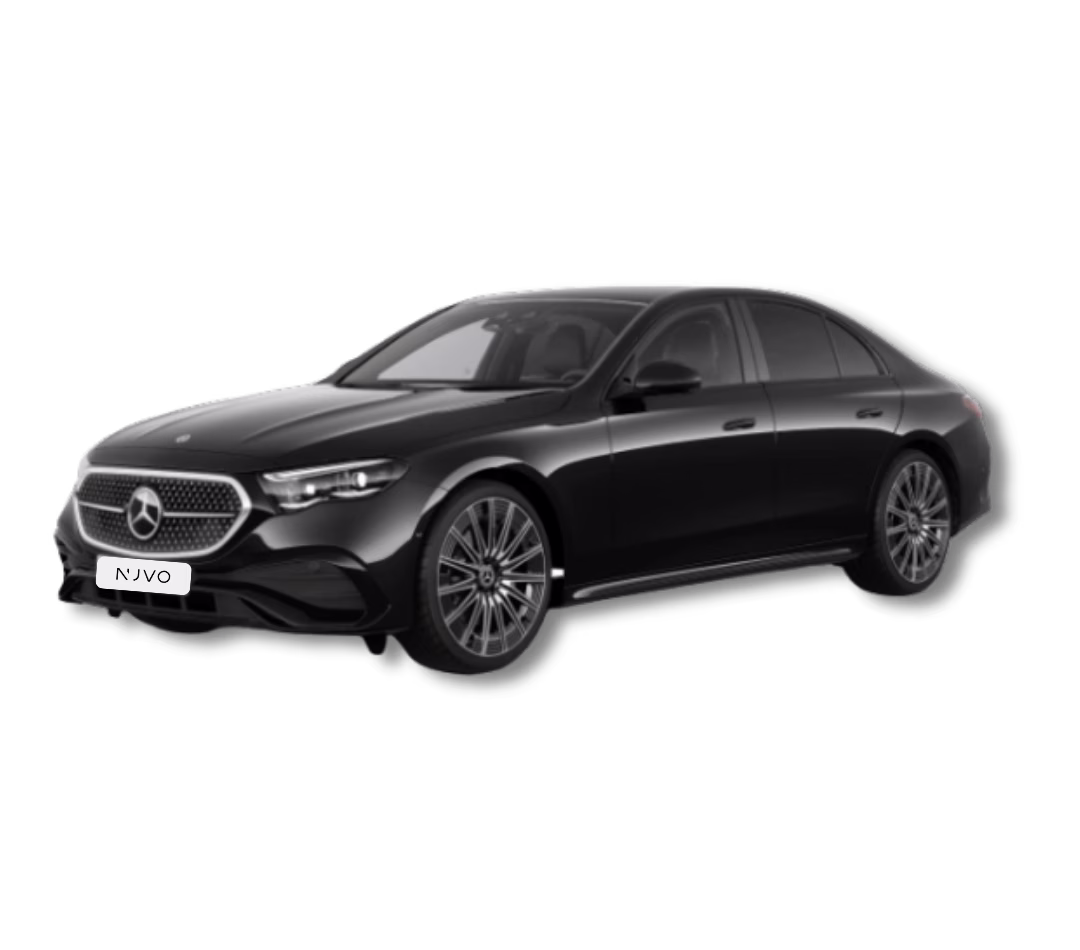 Mercedes Benz E-Klasse in der Seitenansicht – im Auto-Abo für Unternehmen