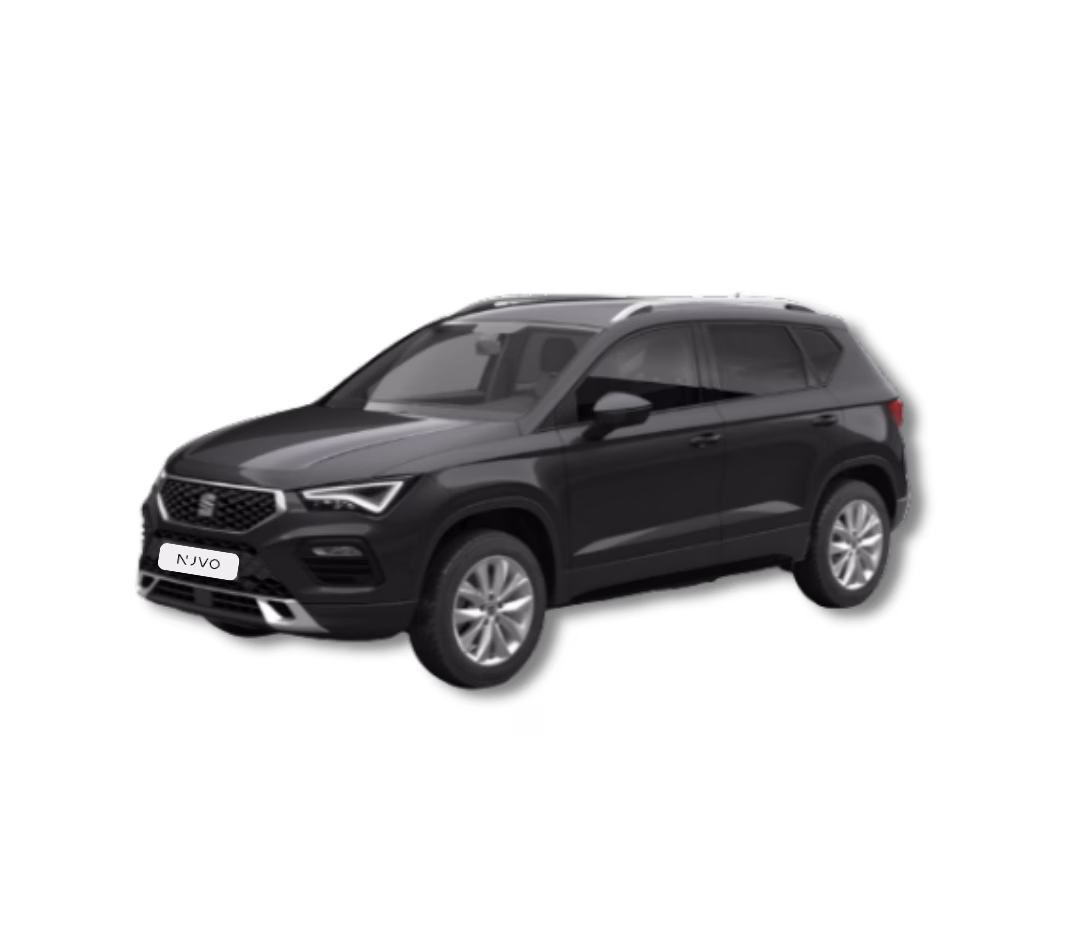 Seat Ateca in der Seitenansicht – im Auto-Abo für Unternehmen