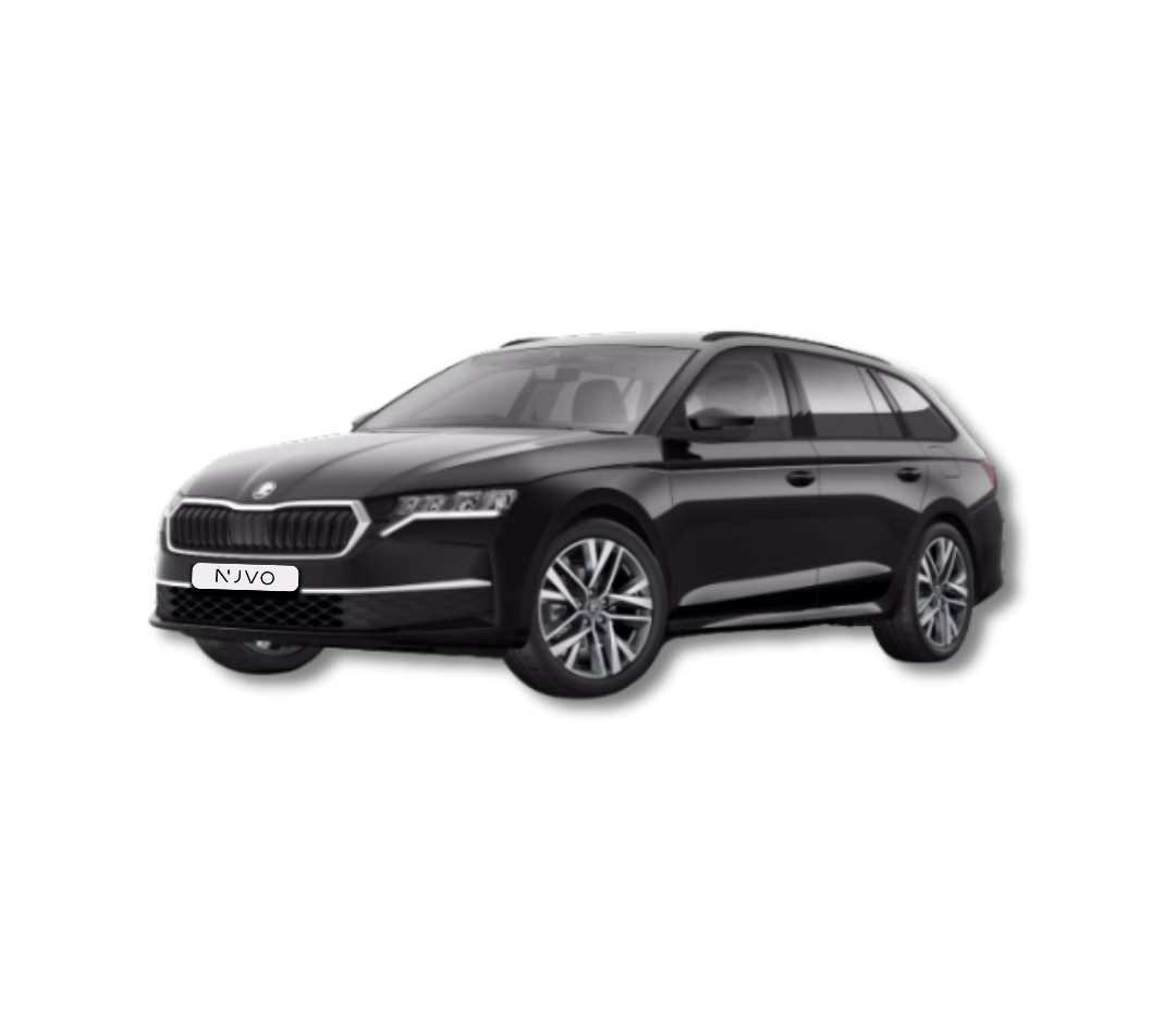 Škoda Octavia Combi in der Seitenansicht – im Auto-Abo für Unternehmen
