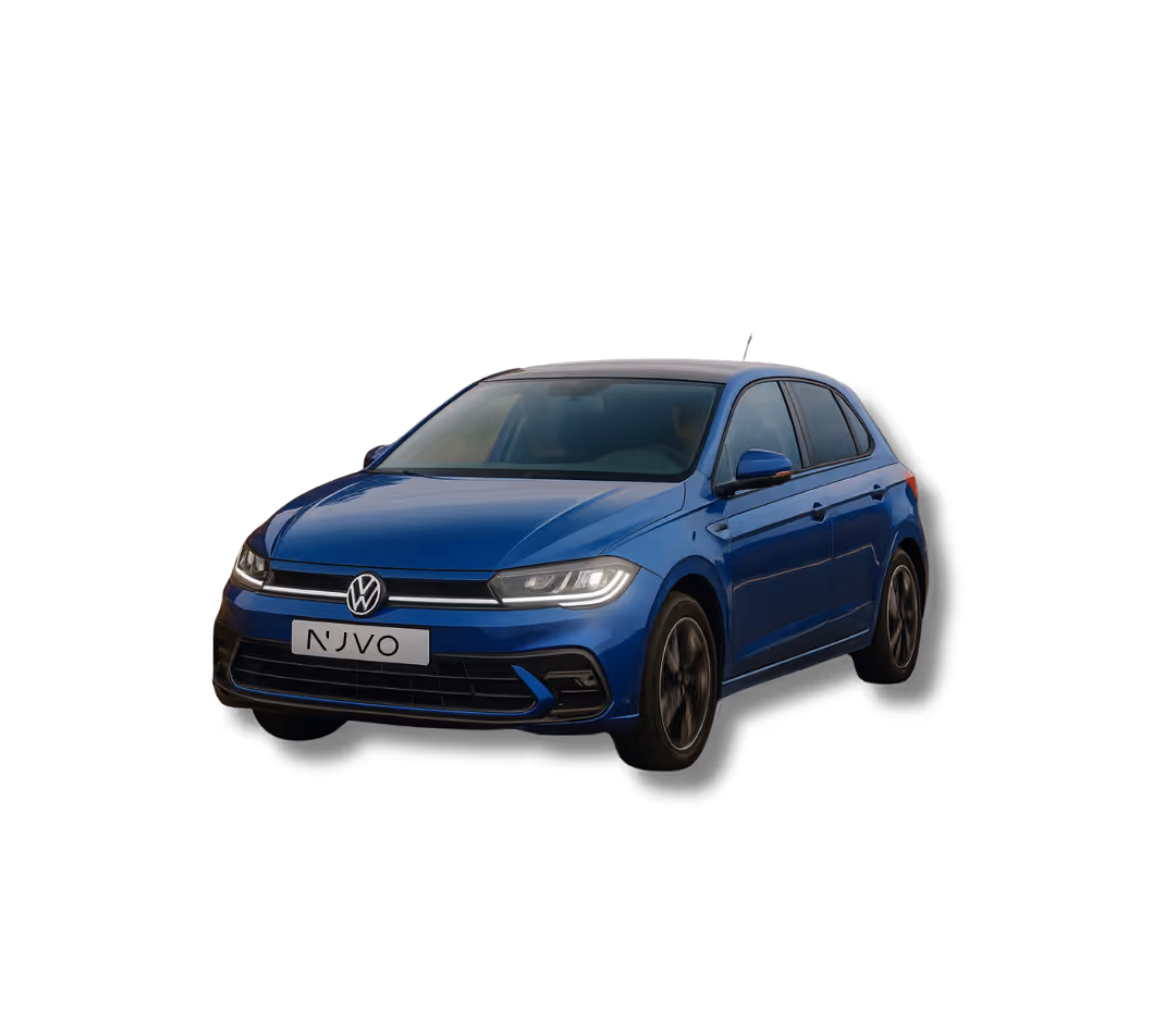 VW Polo R-Line in der Seitenansicht – im Auto-Abo für Unternehmen