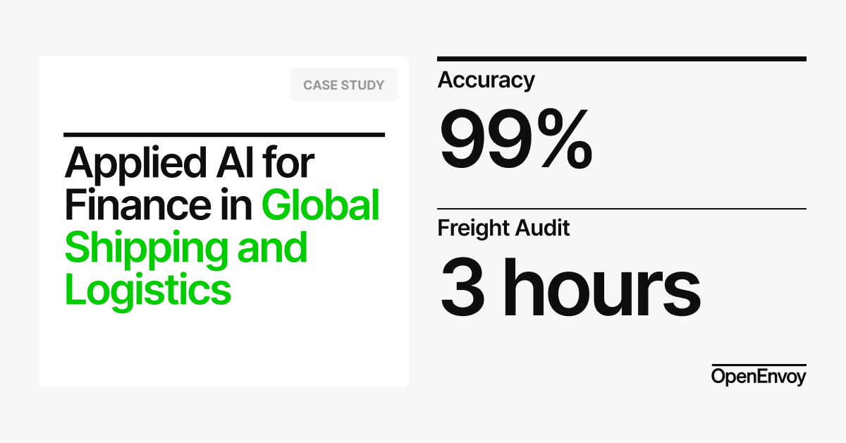 Shipping and Logistics - Case Study