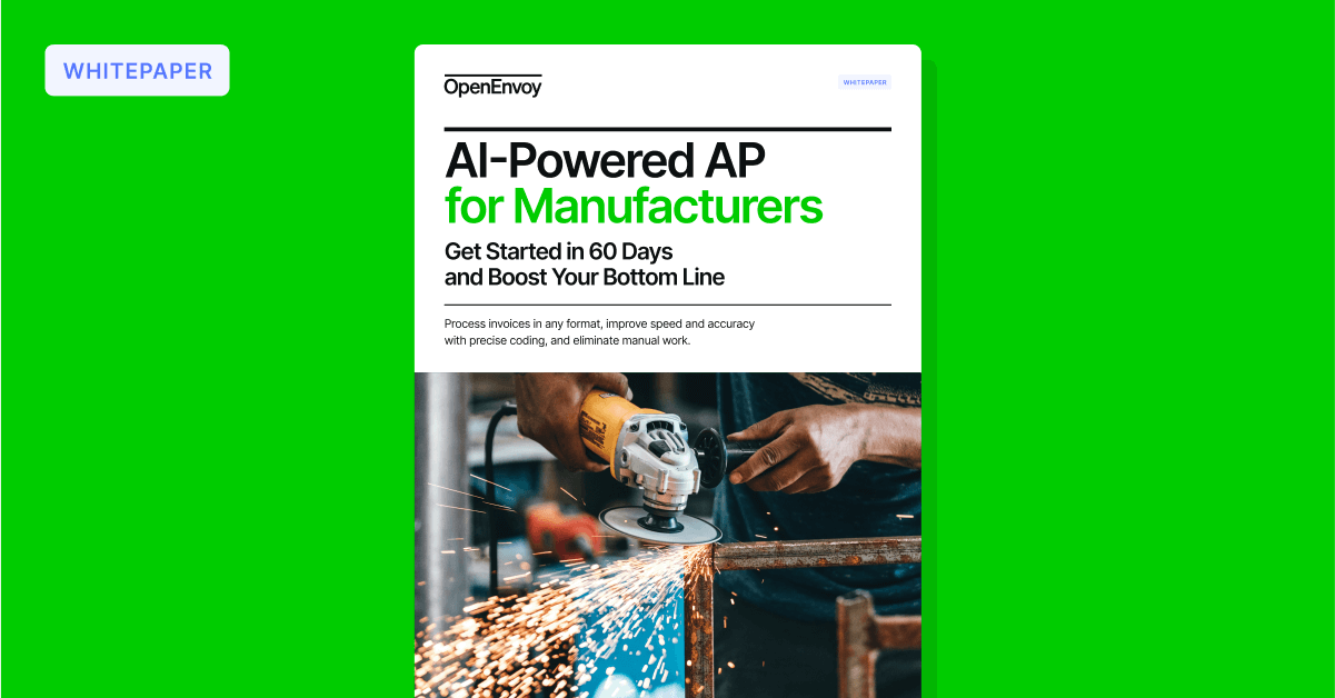 The Manufacturer’s Guide to AI-Powered AP
