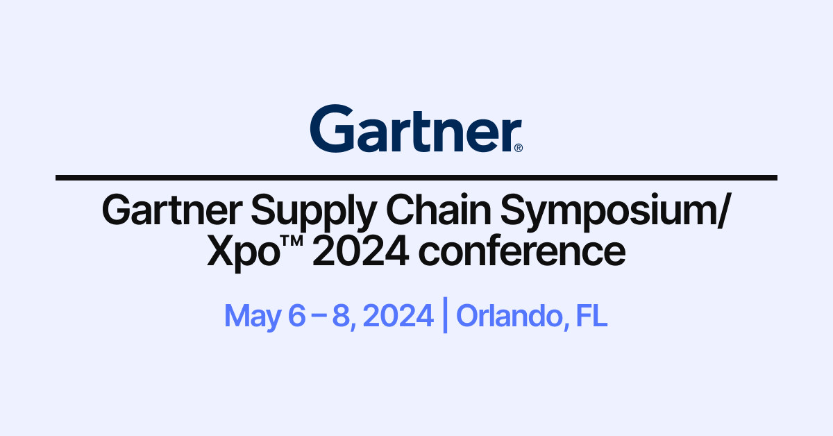 Gartner Supply Chain Symposium