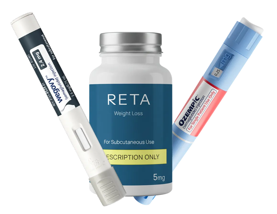 Retatrutide vs Semaglutide vs Tirzepatide