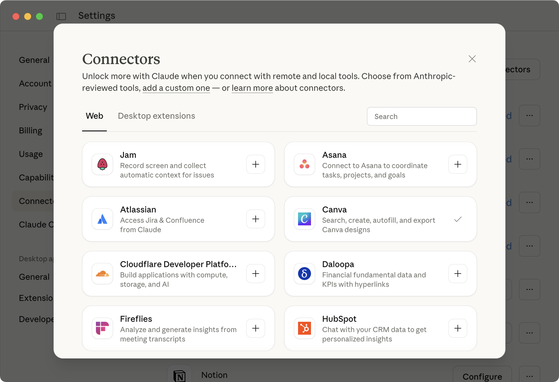 Connect your tools to unlock a smarter, more capable AI companion