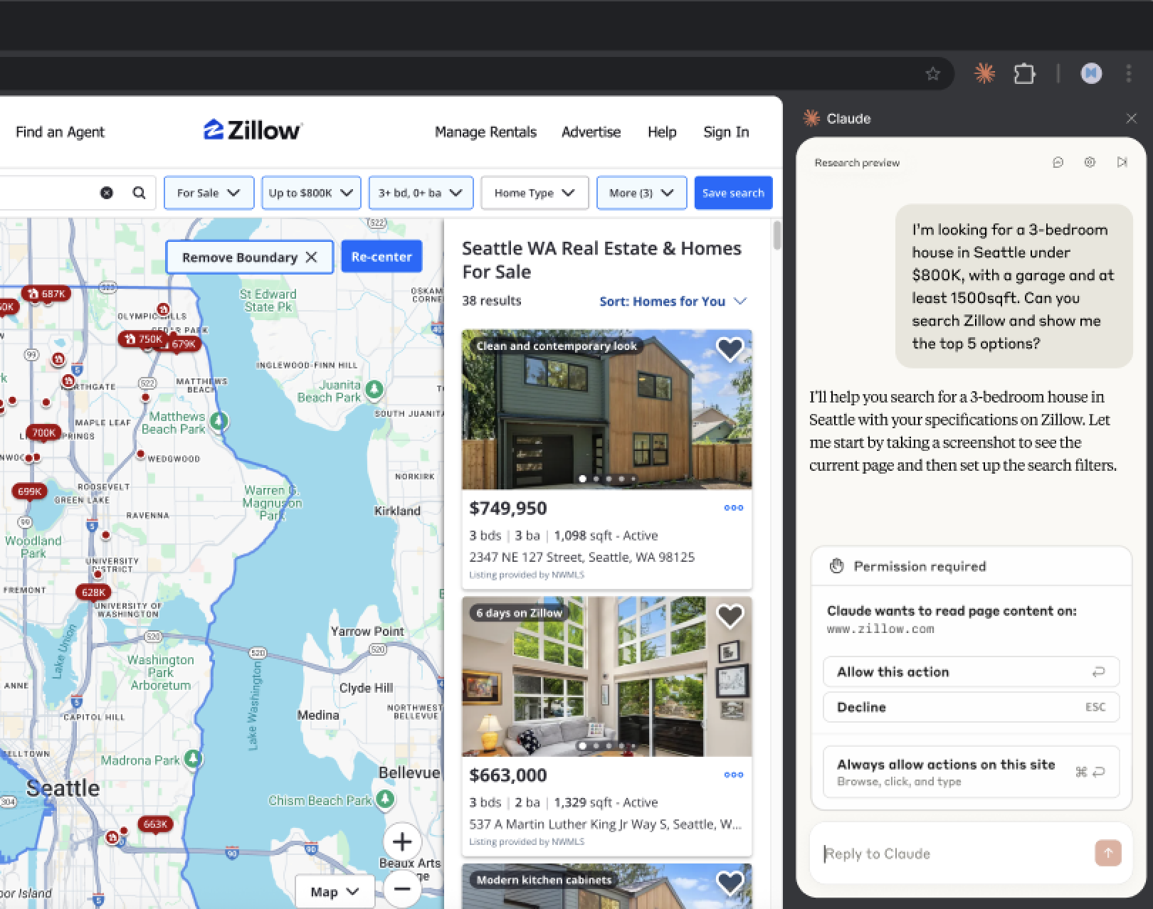 Simplify your browsing experience with Claude in Chrome