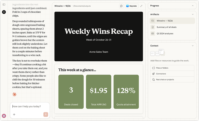 Build a daily briefing across your tools