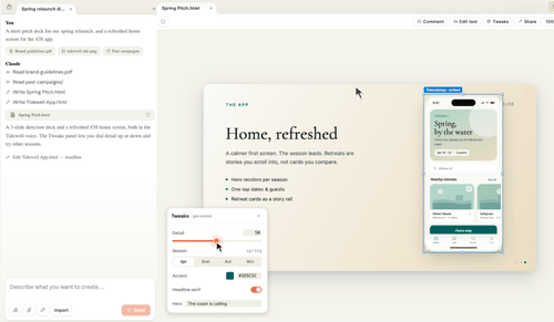 Using Claude Design for presentations and slide decks