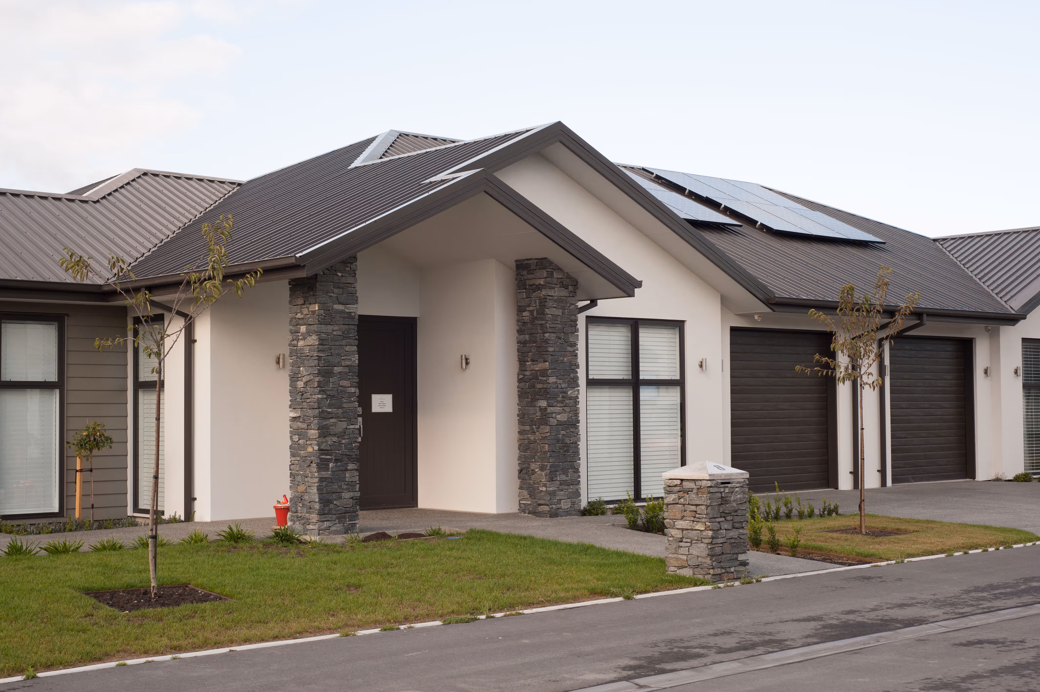 Close up of outside of Nazareth Retirement Villas