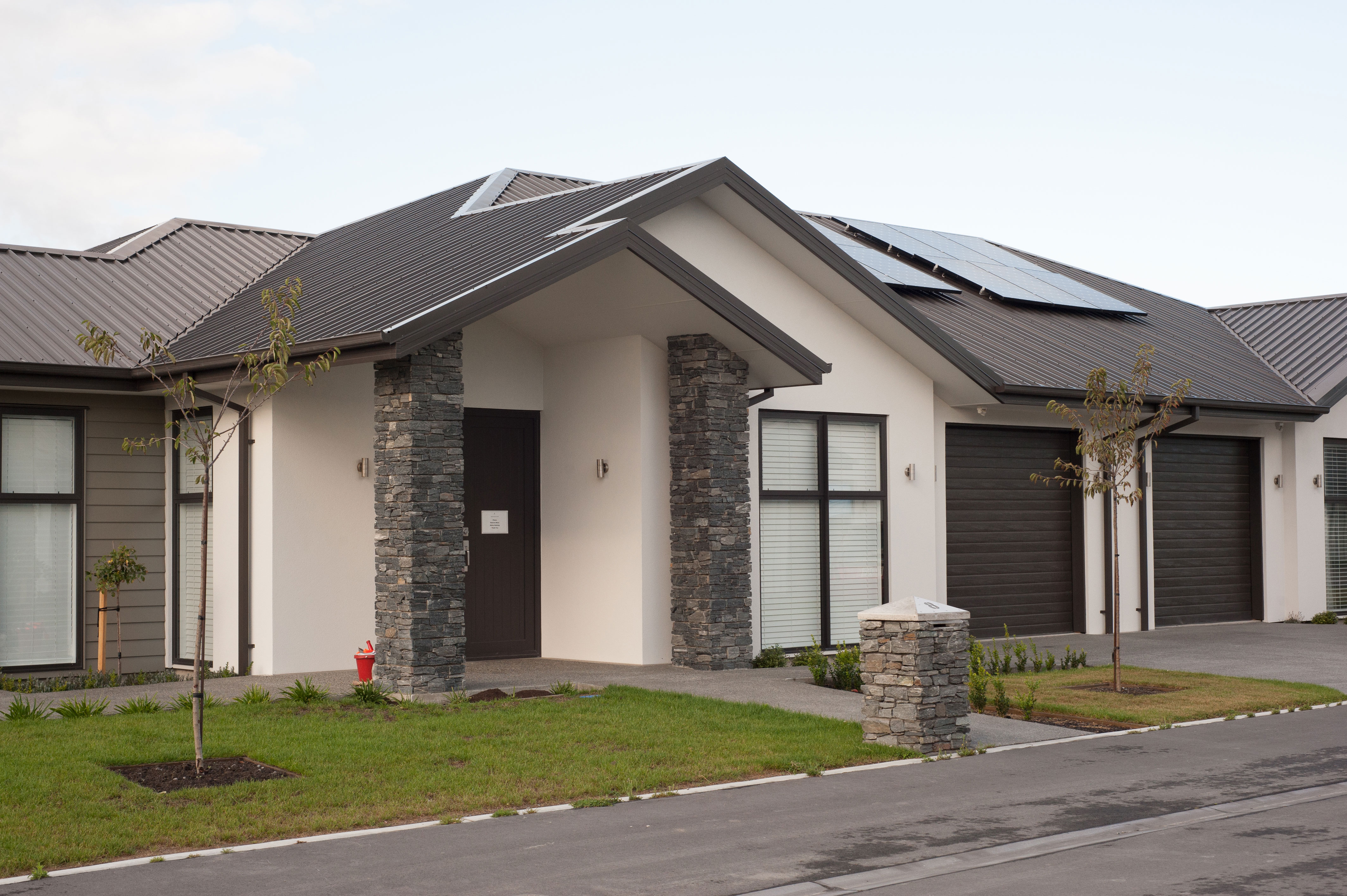 Close up of outside of Nazareth Retirement Villas