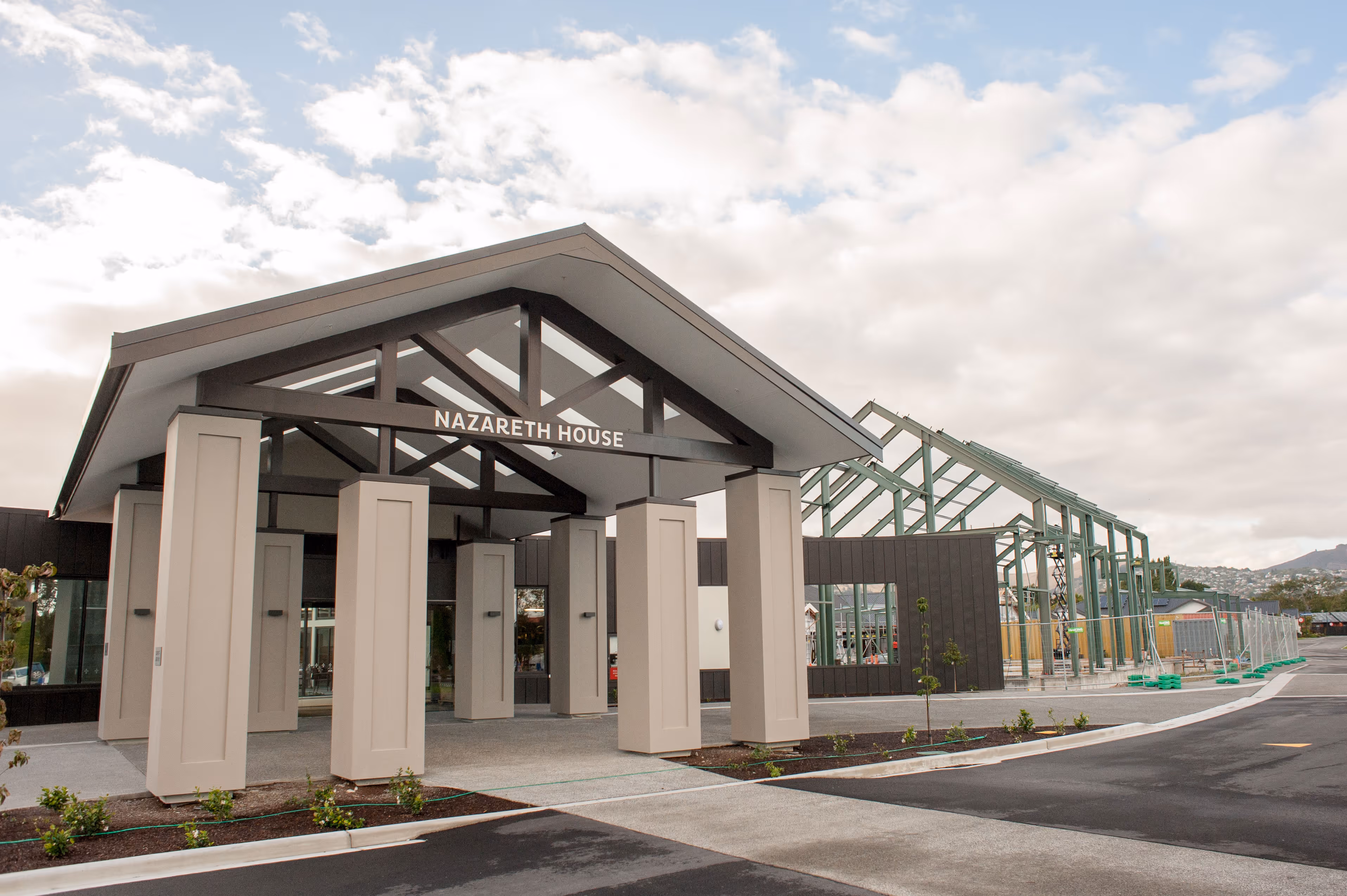 Front entrance of Nazareth Retirement Villas