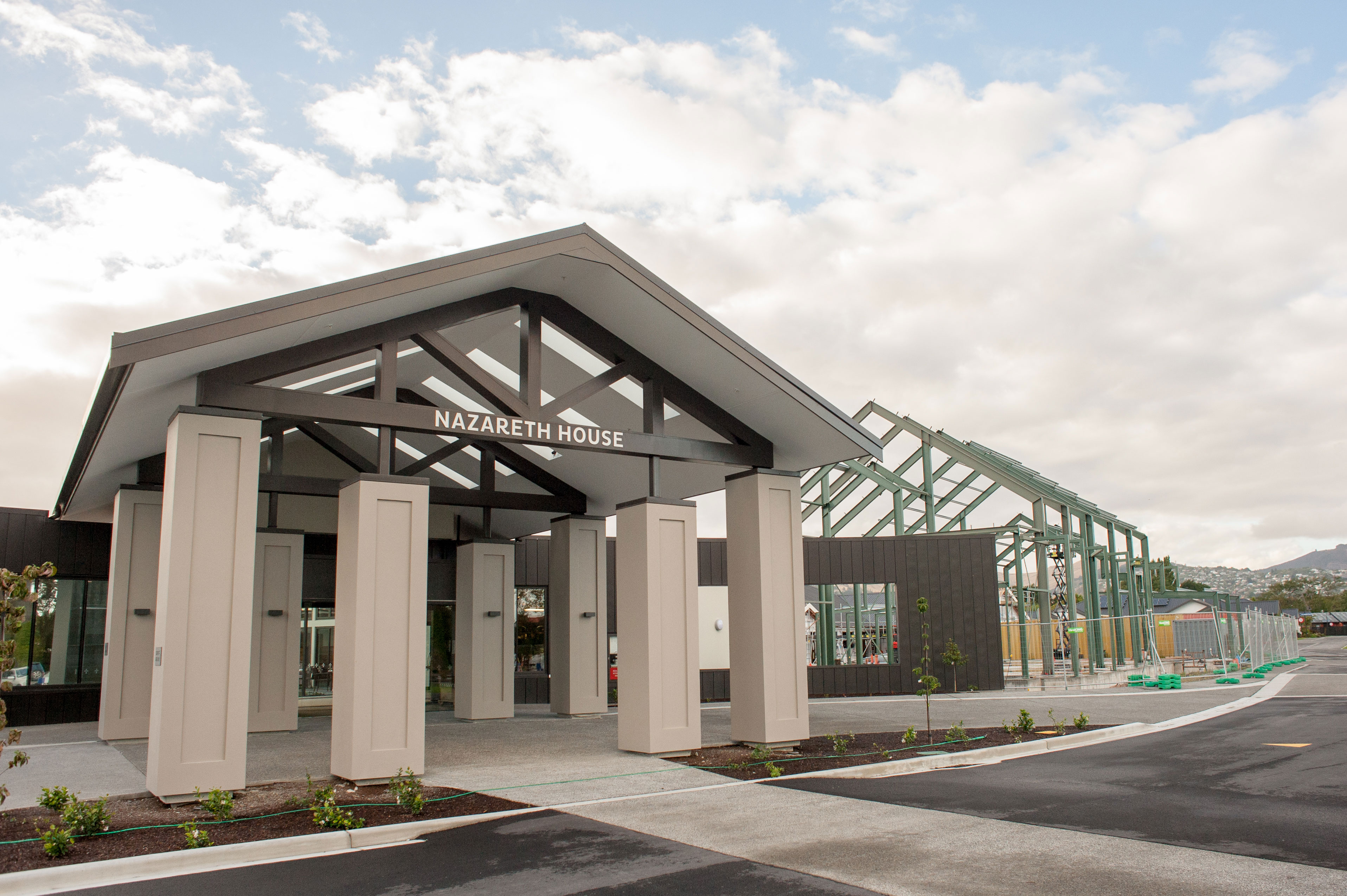Front entrance of Nazareth Retirement Villas