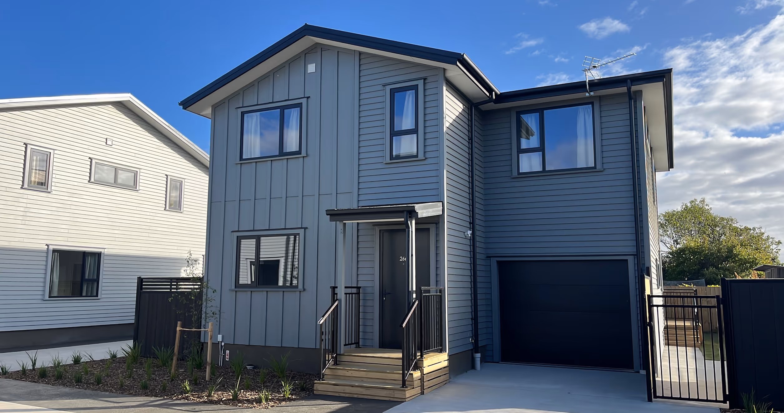 Outside of residential Residential units in Gliberthorpes Road